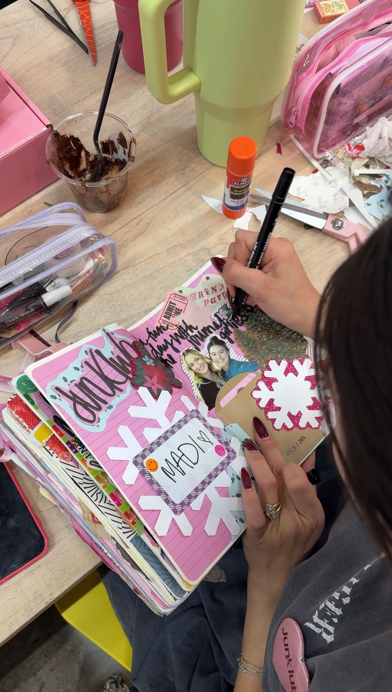 Adding little handwritten details makes all the difference.